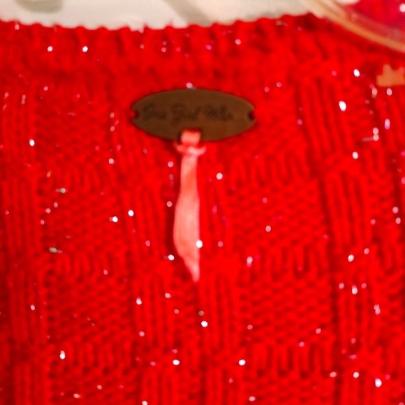 Classic red plaid sweater - Picture 6 of 6